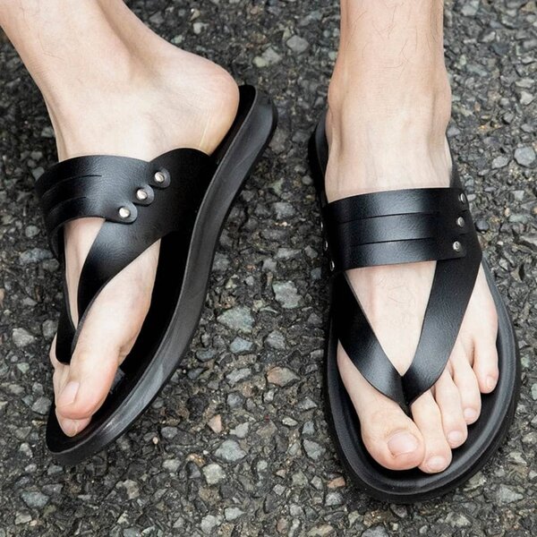 Sandales en cuir élégantes