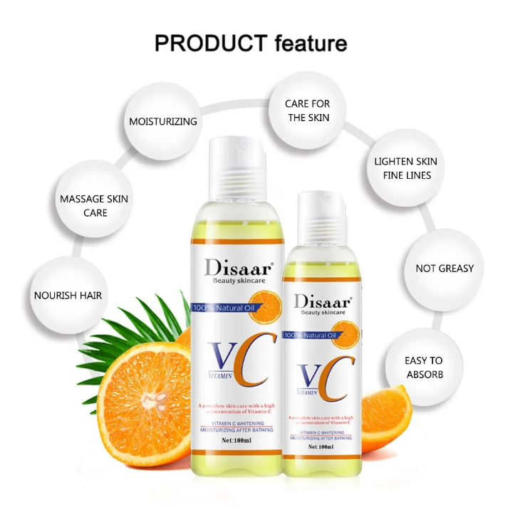 Huile corps Vitamine C