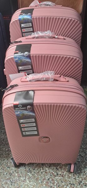 Superb 3Pcs PP Travel Bag / Trolley Luggage(Dubai UAE Spec)