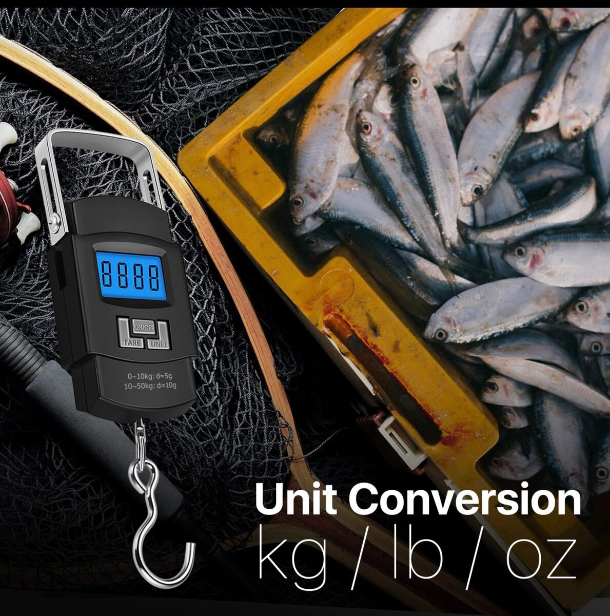 Pèse-Bagage numérique de Voyage avec Crochet rétroéclairage