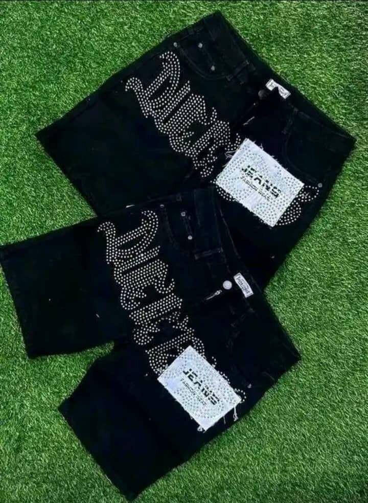 Shorts en jean avec strass