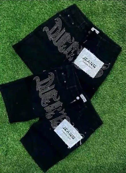 Shorts en jean avec strass