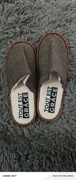 Pantoufles personnalisés