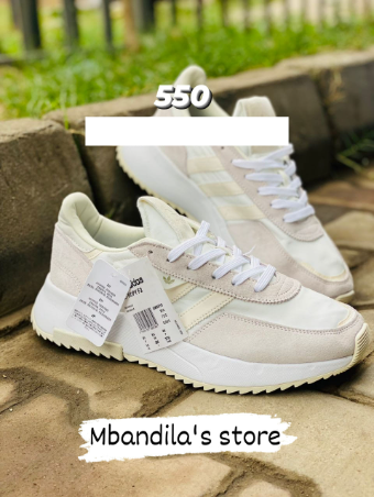 beige sneakers