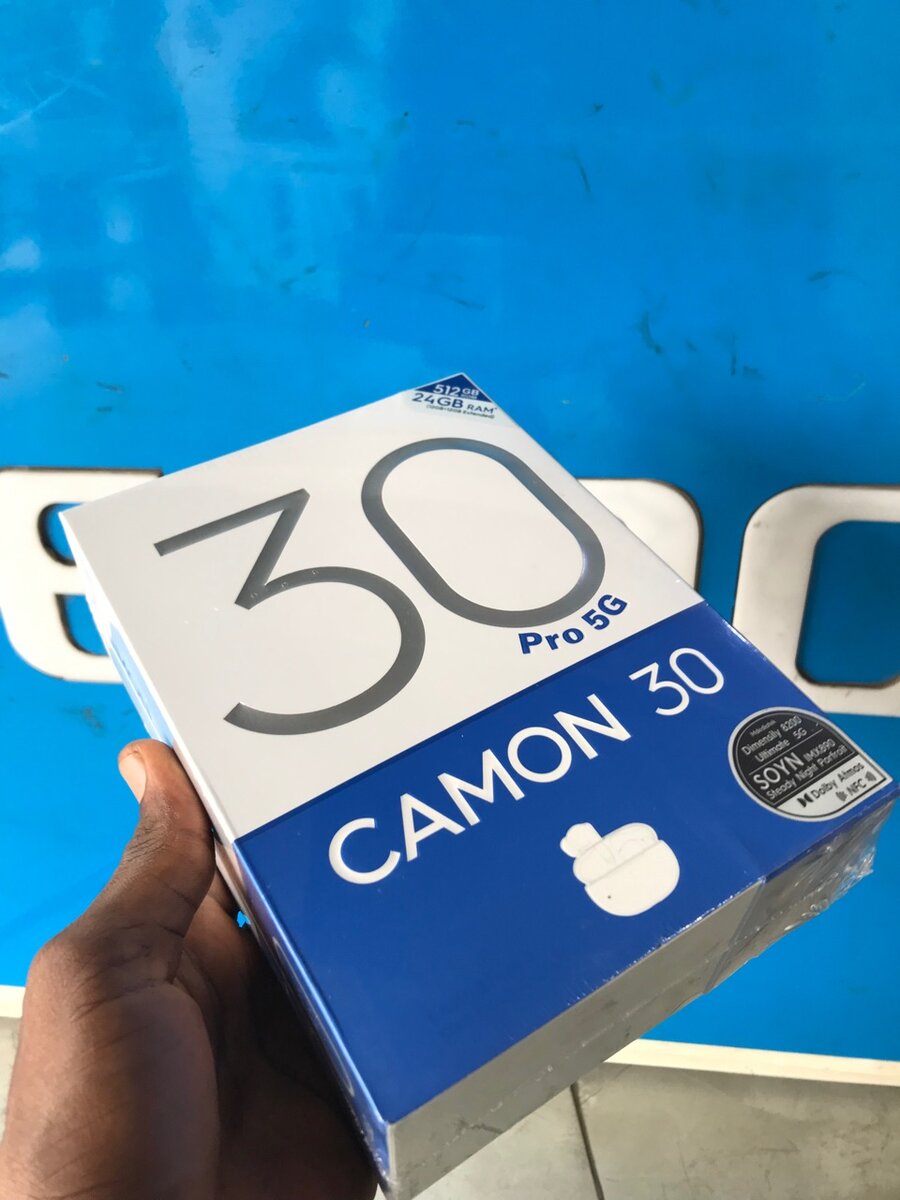 New Tecno Camon 30 Pro 512GB with 24GB original