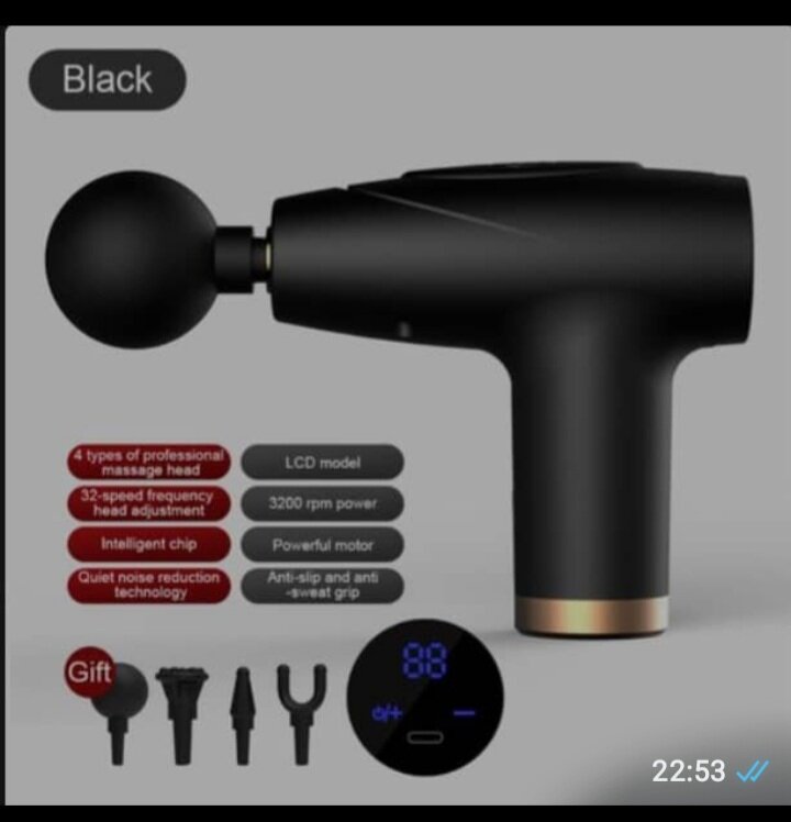 Pistolet de massage électrique performant