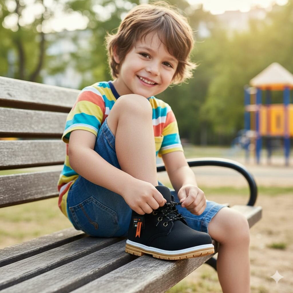 Bottes enfants confortables