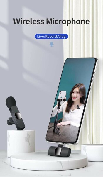 Microphone sans fil K9 pour vlog
