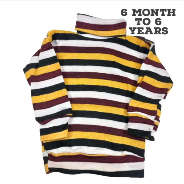 Highneck for boys kids baby or girls | summer inner (Pack of 4)