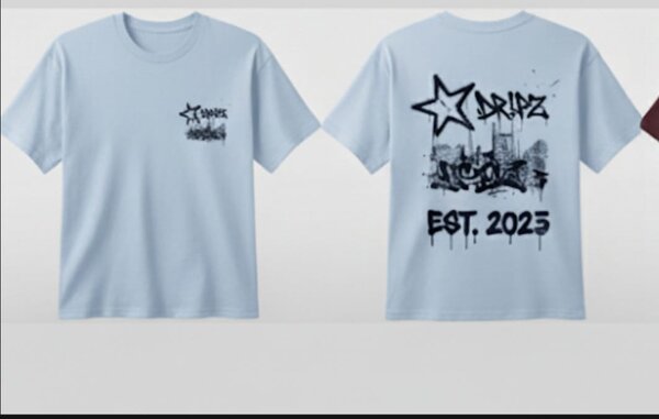 T-shirt graffiti Dripz