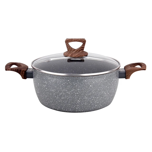 NONSTICK GRANITE COOKING PAN