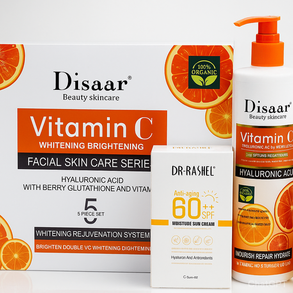 Set soins visage à la vitamine C