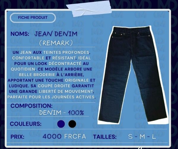 Jean Denim remark