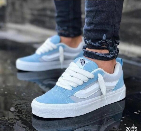 Baskets Bleu Décontractées