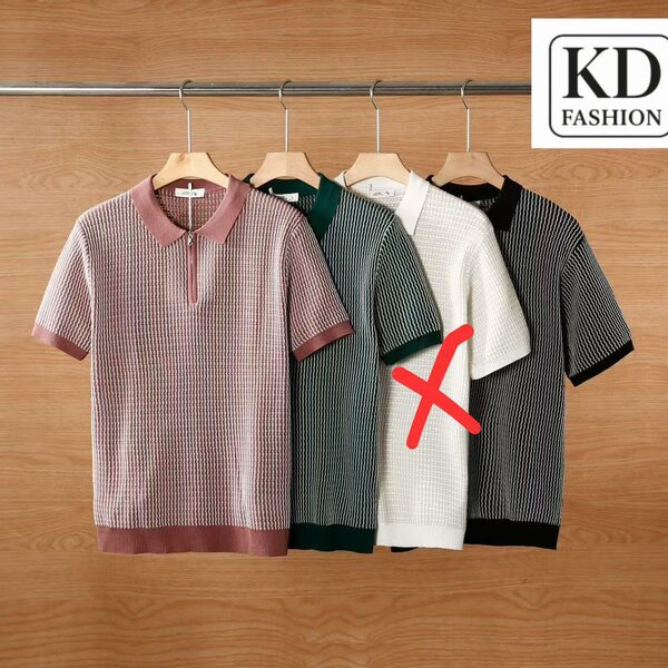 Polos en maille KD Fashion