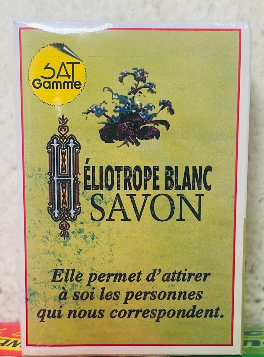 Savon Héliotrope Blanc