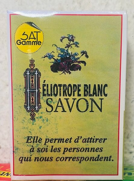 Savon Héliotrope Blanc