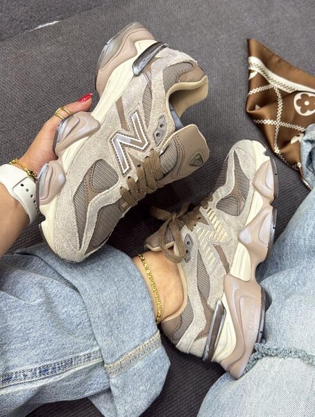 Baskets tendance marron homme