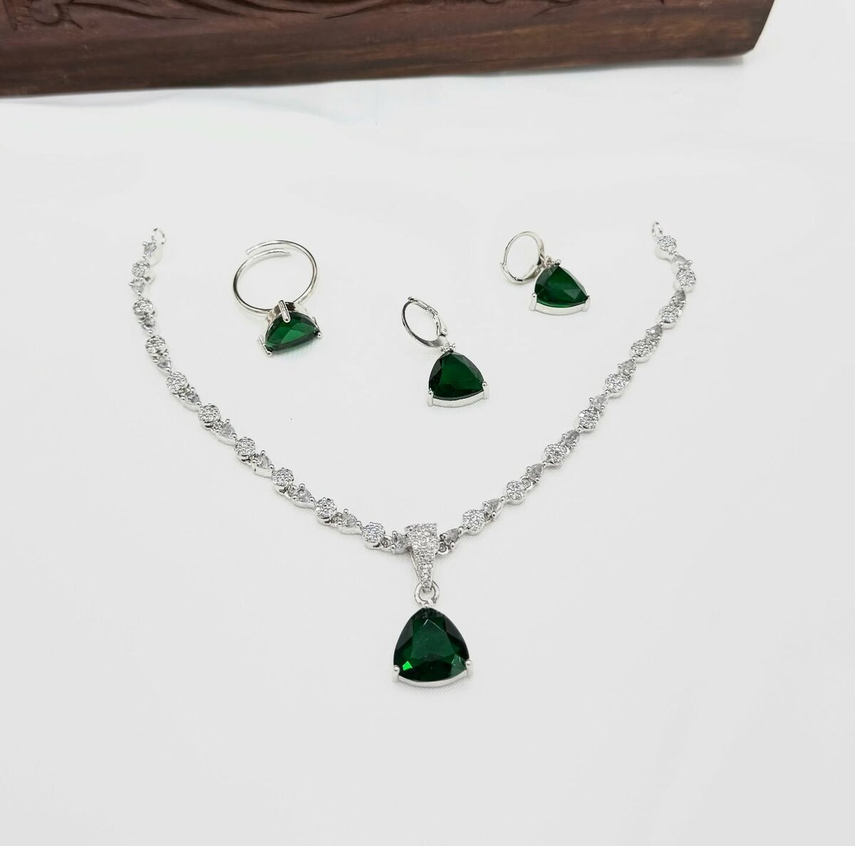 American Diamond 1 karat combo sets