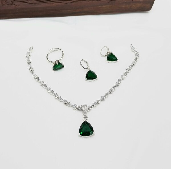 American Diamond 1 karat combo sets