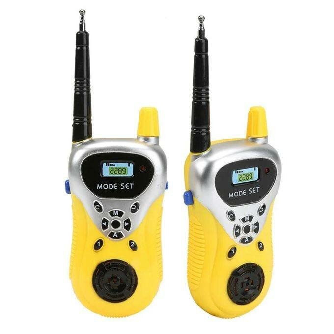 Talkie-Walkie Enfants Jaune