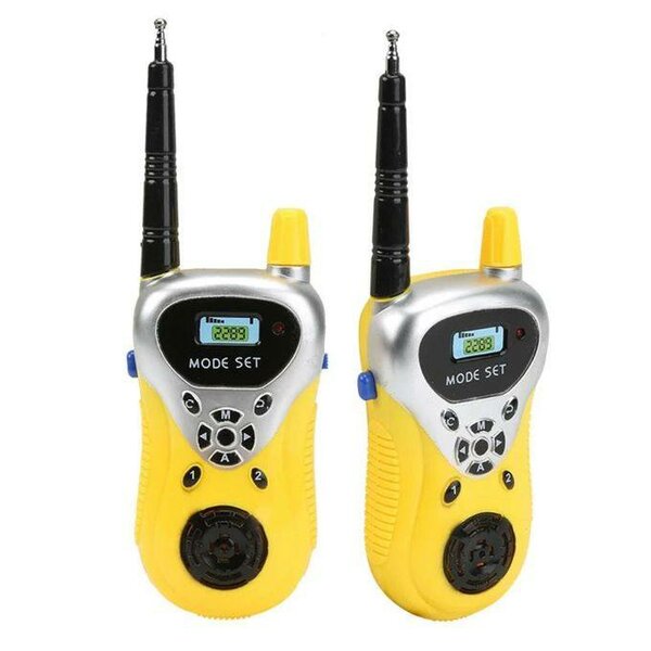 Talkie-Walkie Enfants Jaune