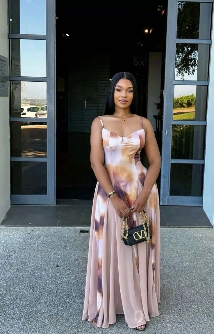 Robe longue élégante soirée