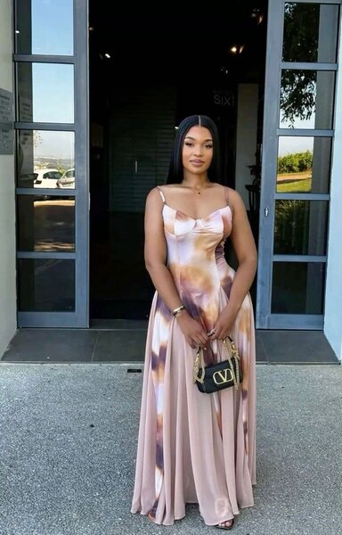 Robe longue élégante soirée