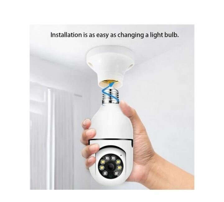 Caméra de Sécurité 360° Wi-Fi