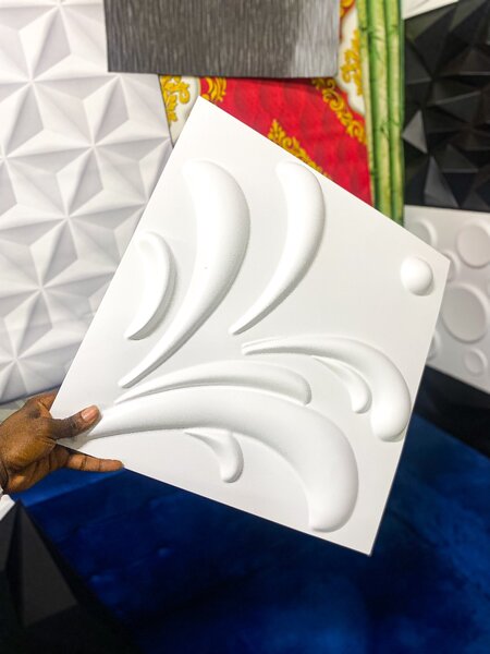 3D plastic wall panels