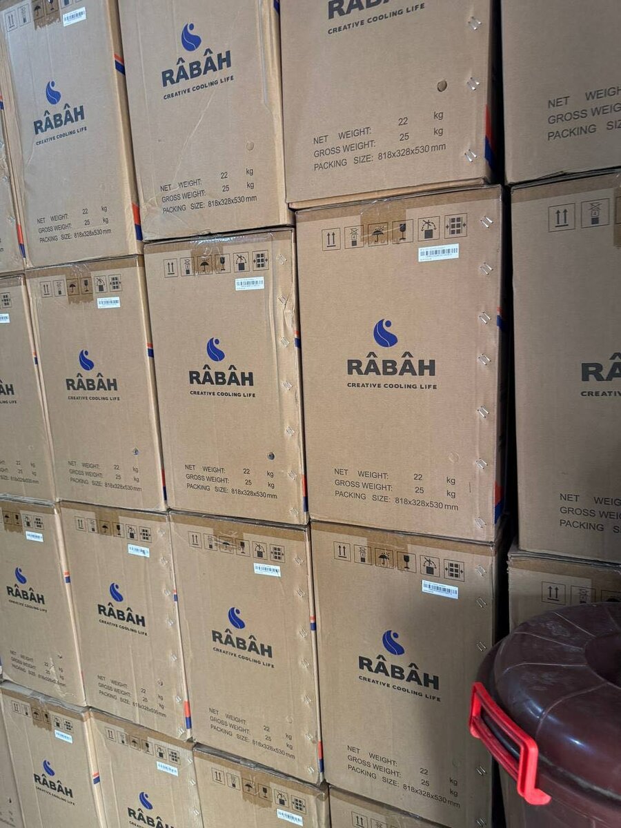 Fast Cooling Rabah White Split 1.5hp R410a