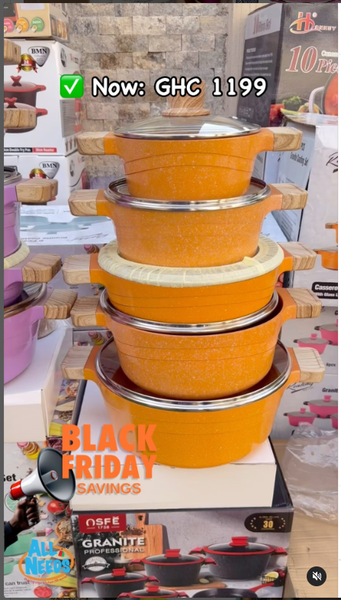 5pcs Diecast Cookware