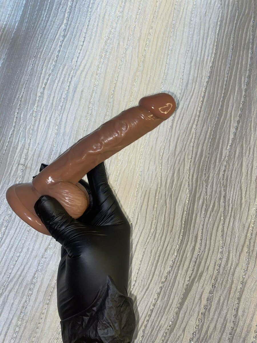 Brown dildo