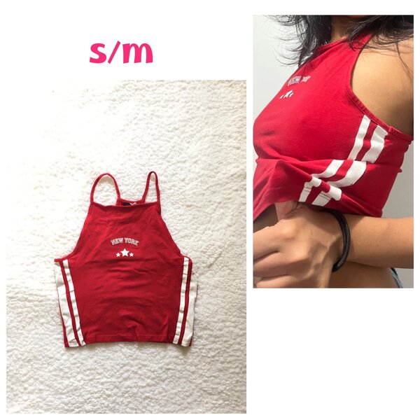 Salaula crop tops and tops