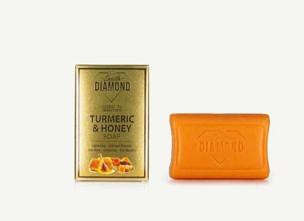 Smooth Diamond Tumeric and Honey Cleansing Bar