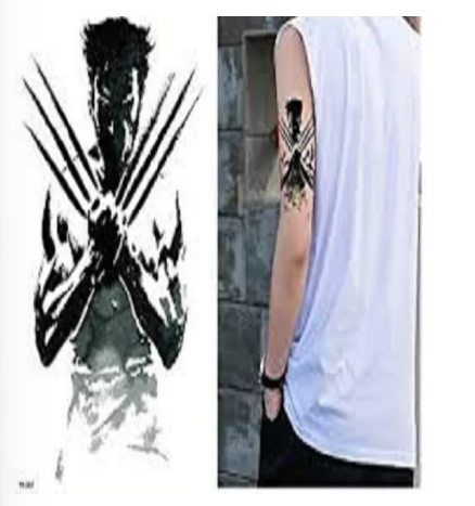 X-Men Wolverine Temporary Tattoo
