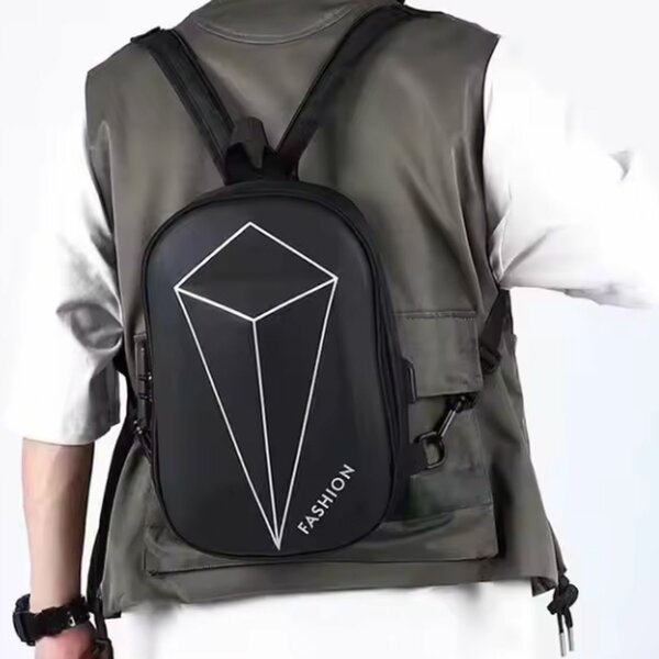 Fashionable Large Shoulder USB Backpack