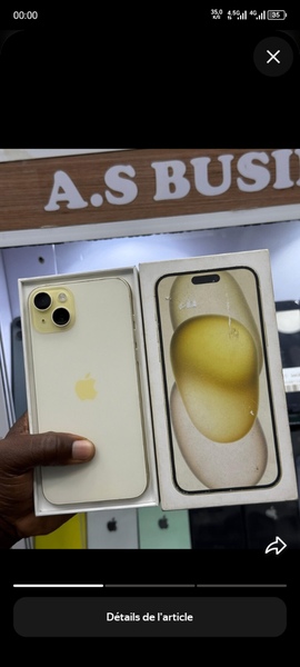 iPhone 14 Jaune Neuf