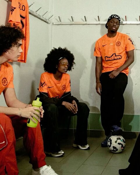 Maillot de Football Orange