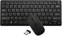 Wireless Keyboard Mouse Mini.2.4G Wireless Keyboard and Mouse Combo, Slim Multi Device Bluetooth Keyboard, Protable Silent Keyboards for PC Desktop Notebook Laptop , LED TV