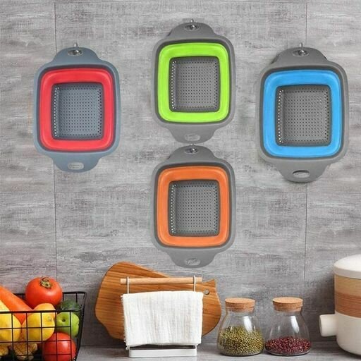Silicone Collapsible strainer