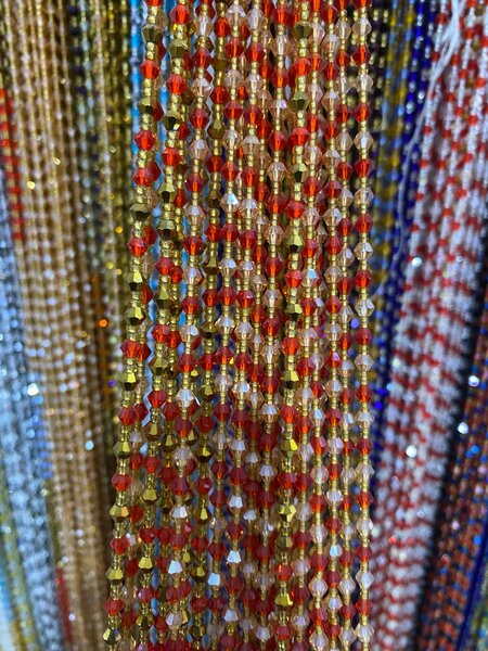 Beads waist and stomach