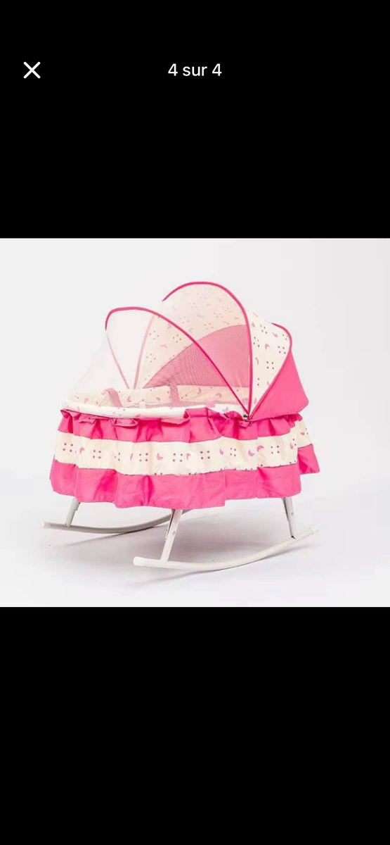 Berceau bébé à bascule