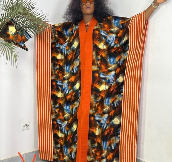 Robe Caftan Africain Élégant