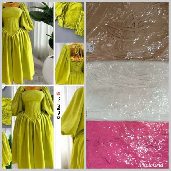 Robe élégante bouffantes