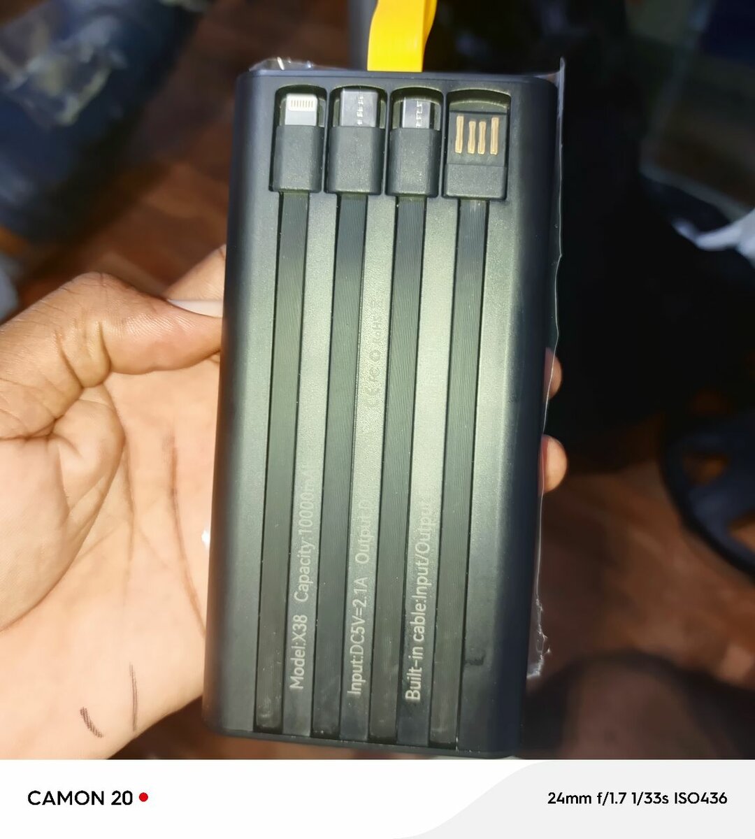 Batterie externe 10000mAh USB-C