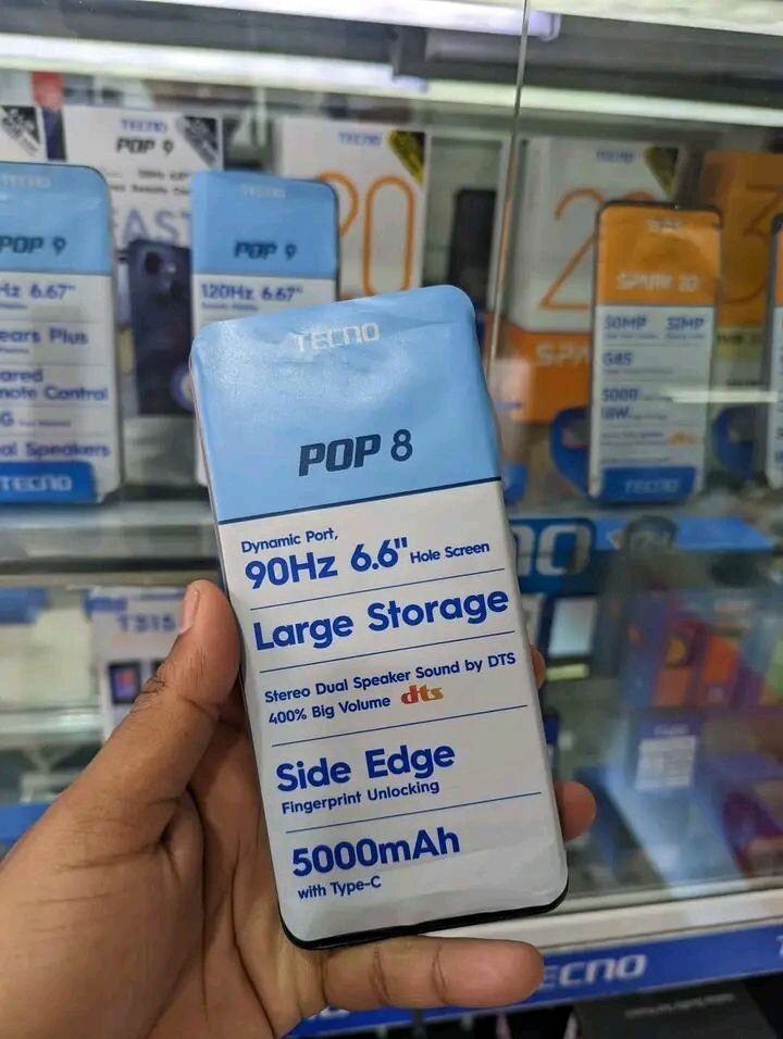 TECNO POP 8 Smartphone