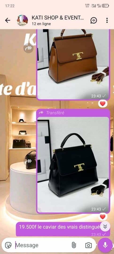 Sac à main en cuir élégant