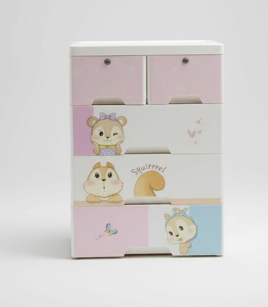 Commode Enfant Squirrel Rose