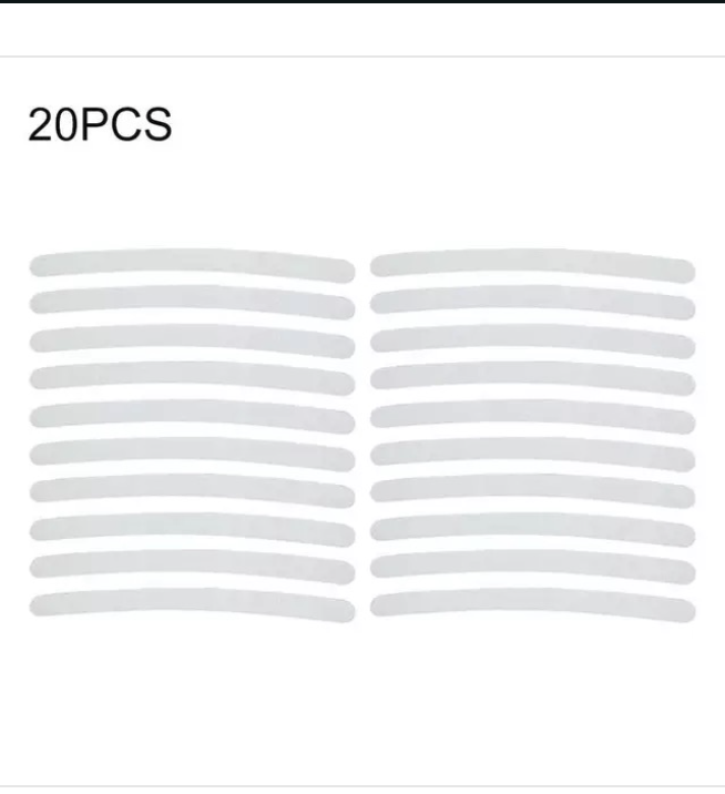 20 Pcs Car Wheel Hub Reflective Sticker Tire Rim Reflective